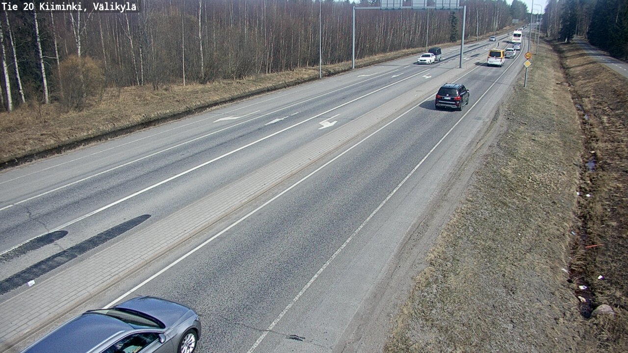 Weather Camera Image Road 20 Oulu Kiiminki, Välikylä, Oulu, Pohjois-Pohjanmaa