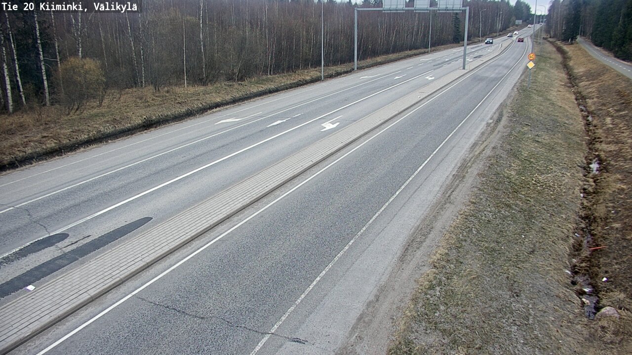 Kelikamerat Kuva Tie 20 Oulu Kiiminki, Välikylä, Oulu, Pohjois-Pohjanmaa