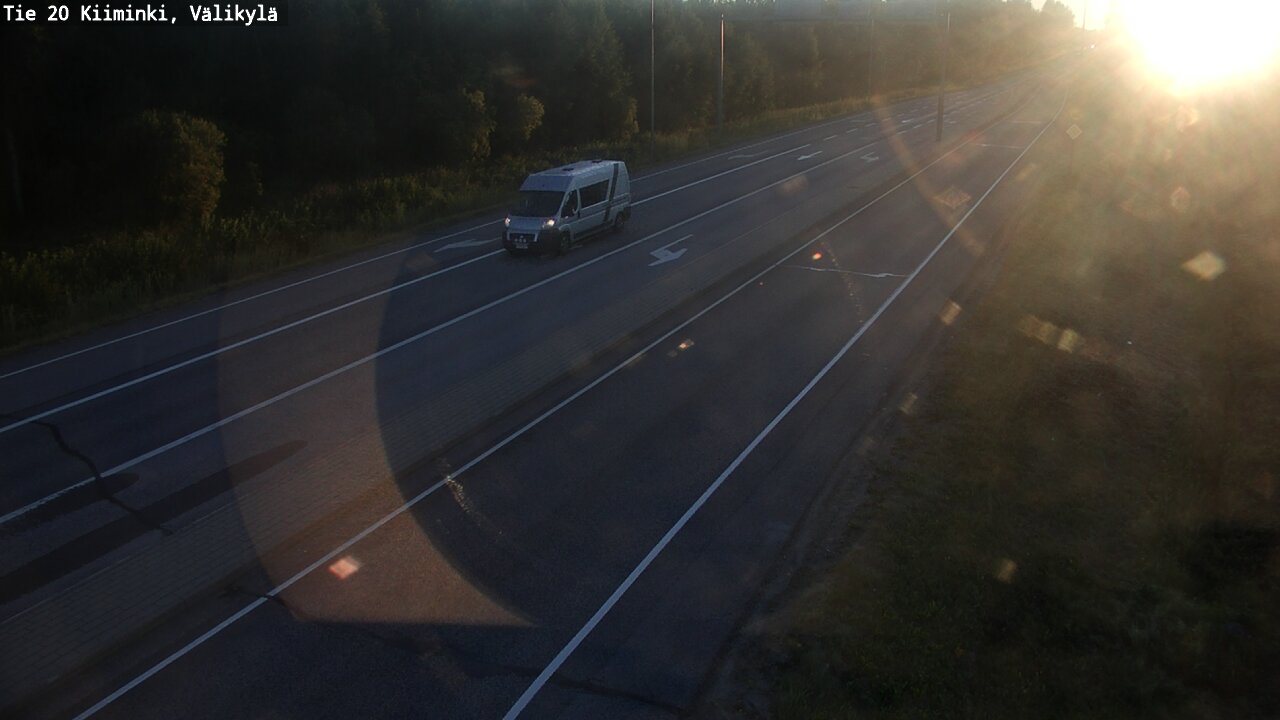 Kelikamerat Kuva Tie 20 Oulu Kiiminki, Välikylä, Oulu, Pohjois-Pohjanmaa