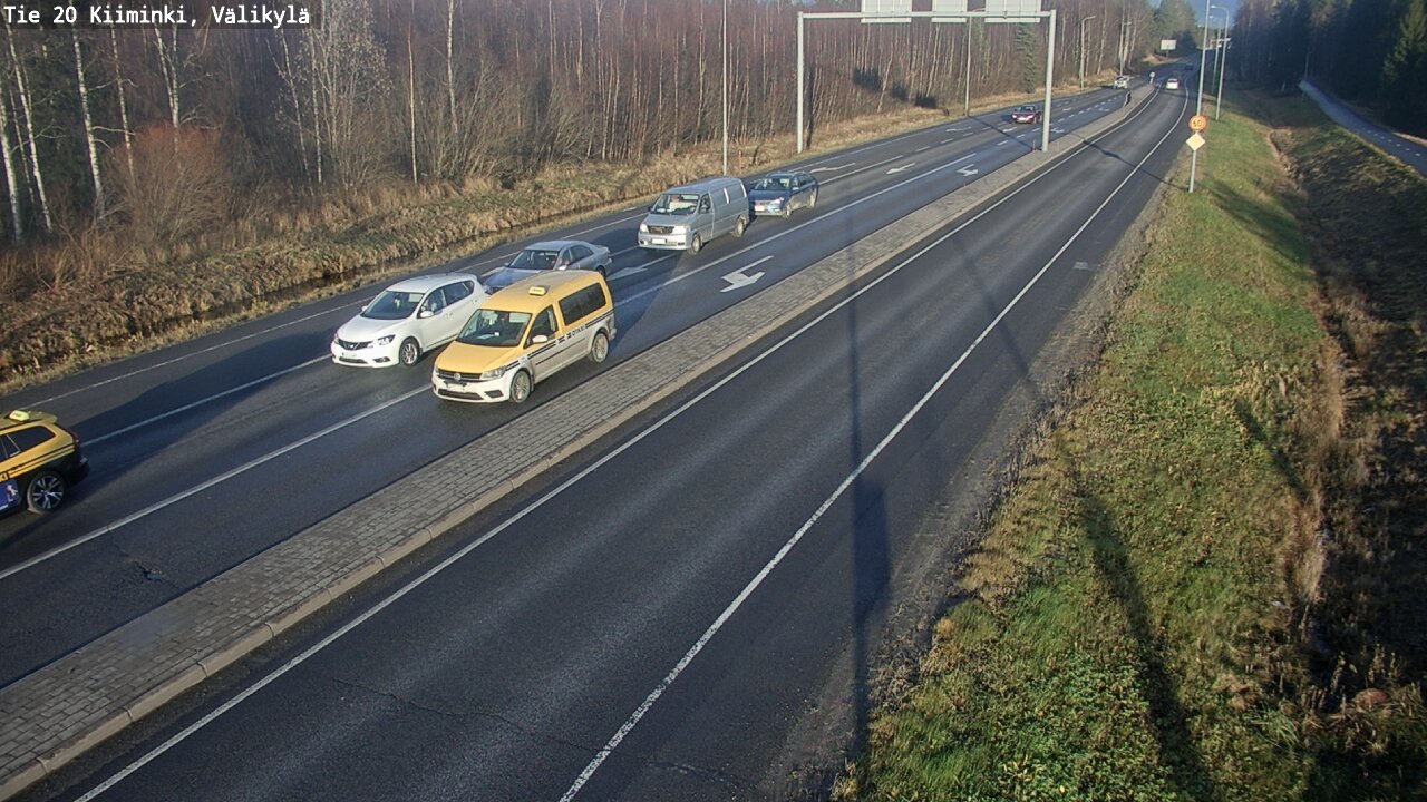 Kelikamerat Kuva Tie 20 Oulu Kiiminki, Välikylä, Oulu, Pohjois-Pohjanmaa