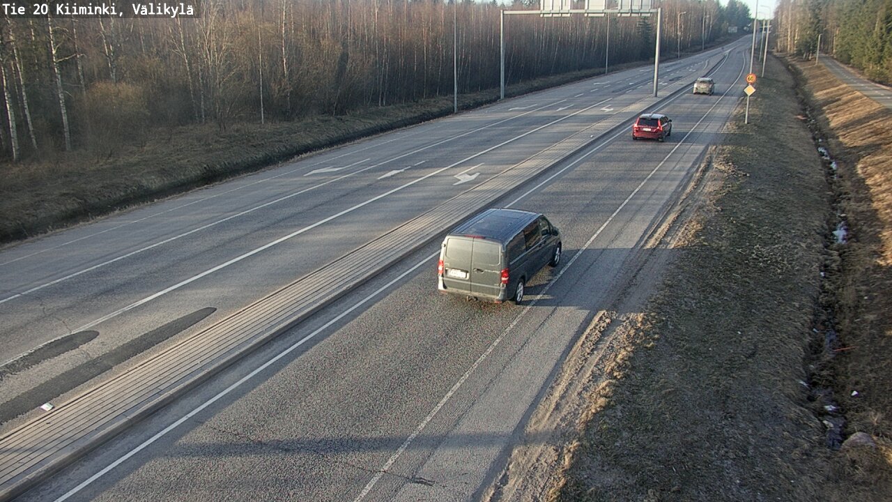 Weather Camera Image Road 20 Oulu Kiiminki, Välikylä, Oulu, Pohjois-Pohjanmaa