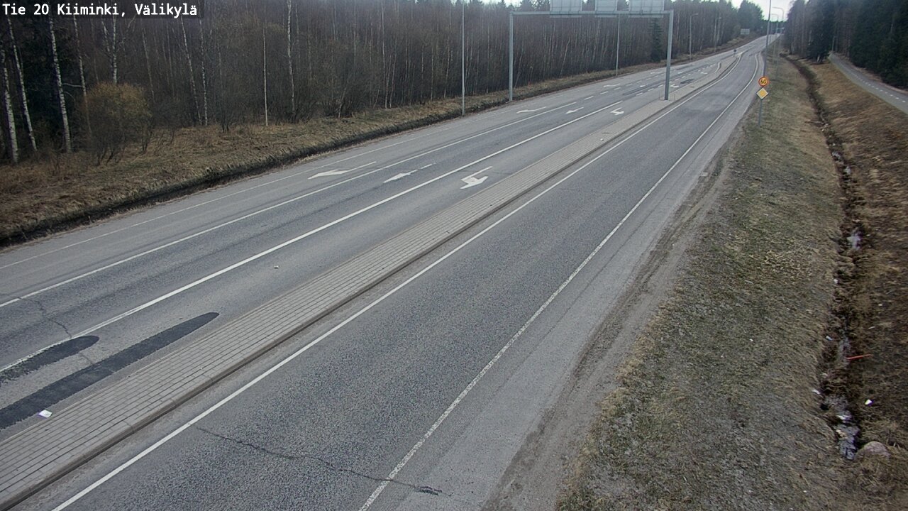 Kelikamerat Kuva Tie 20 Oulu Kiiminki, Välikylä, Oulu, Pohjois-Pohjanmaa
