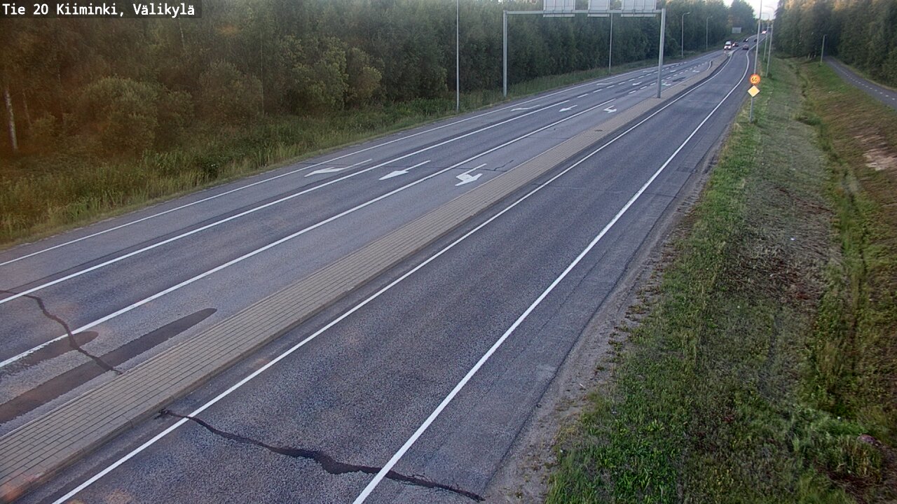 Kelikamerat Kuva Tie 20 Oulu Kiiminki, Välikylä, Oulu, Pohjois-Pohjanmaa