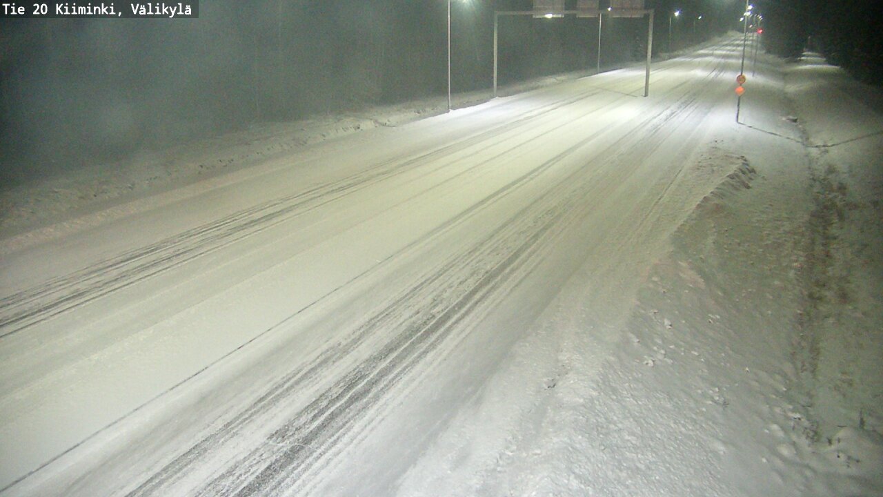 Kelikamerat Kuva Tie 20 Oulu Kiiminki, Välikylä, Oulu, Pohjois-Pohjanmaa