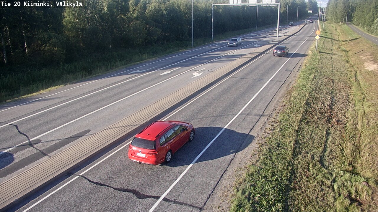 Kelikamerat Kuva Tie 20 Oulu Kiiminki, Välikylä, Oulu, Pohjois-Pohjanmaa