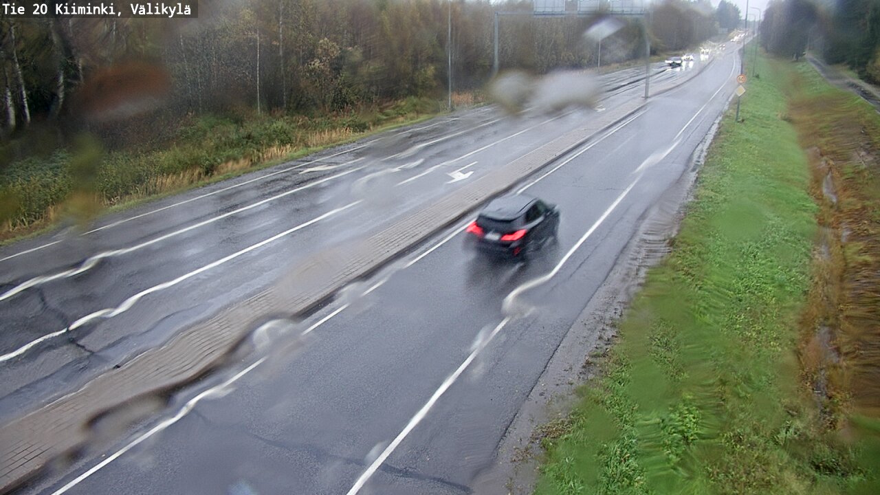 Weather Camera Image Väg 20 Uleåborg Kiiminki, Välikylä, Oulu, Pohjois-Pohjanmaa