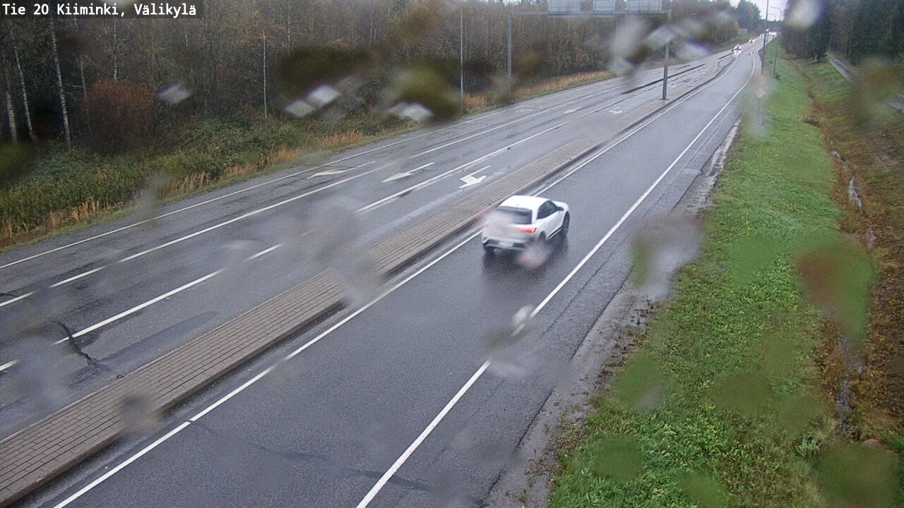 Weather Camera Image Väg 20 Uleåborg Kiiminki, Välikylä, Oulu, Pohjois-Pohjanmaa