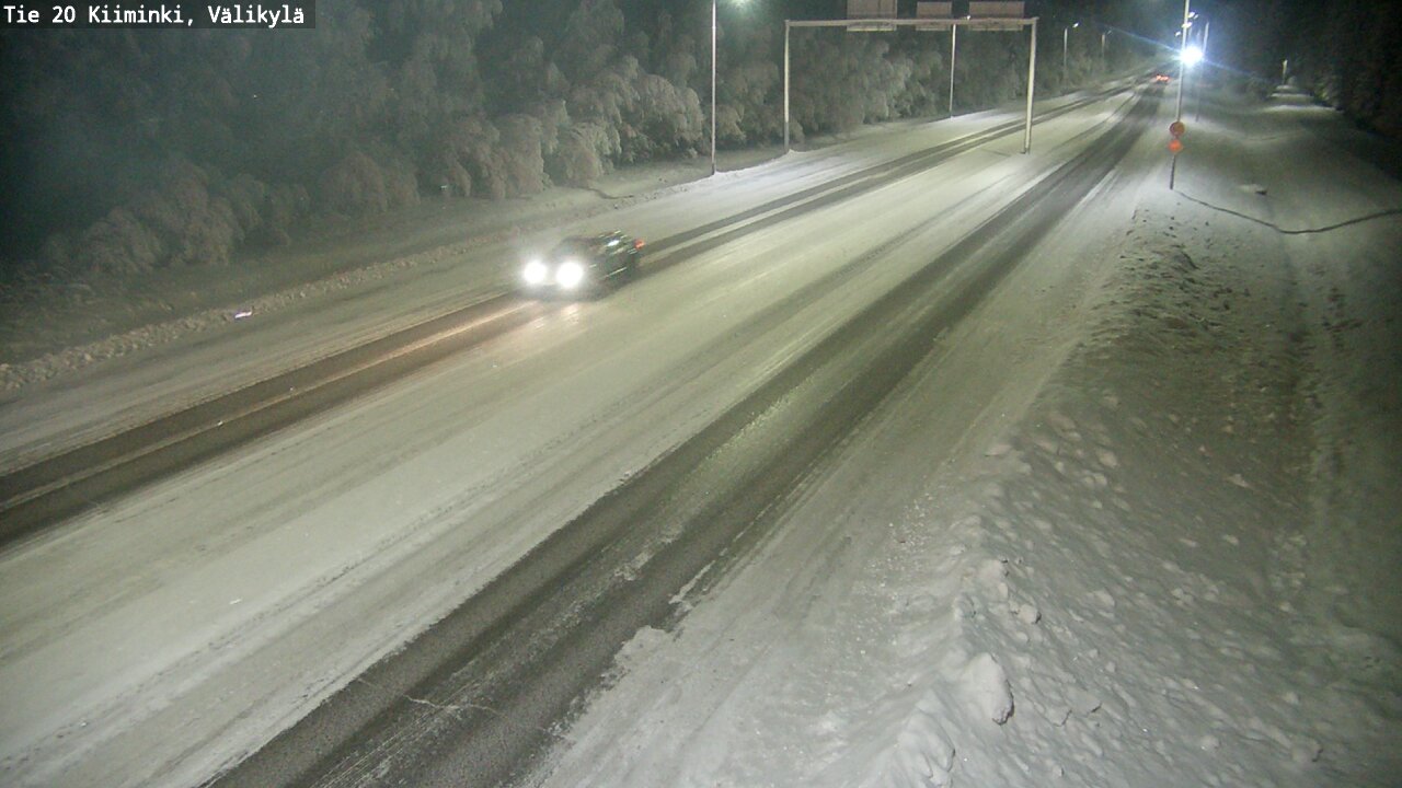 Kelikamerat Kuva Tie 20 Oulu Kiiminki, Välikylä, Oulu, Pohjois-Pohjanmaa