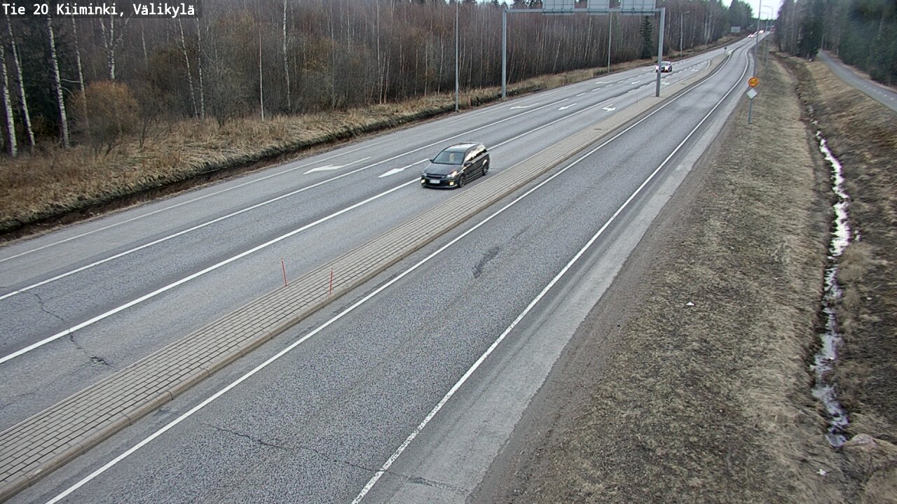 Weather Camera Image Road 20 Oulu Kiiminki, Välikylä, Oulu, Pohjois-Pohjanmaa