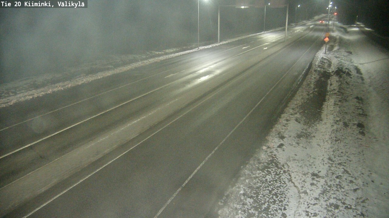 Kelikamerat Kuva Tie 20 Oulu Kiiminki, Välikylä, Oulu, Pohjois-Pohjanmaa