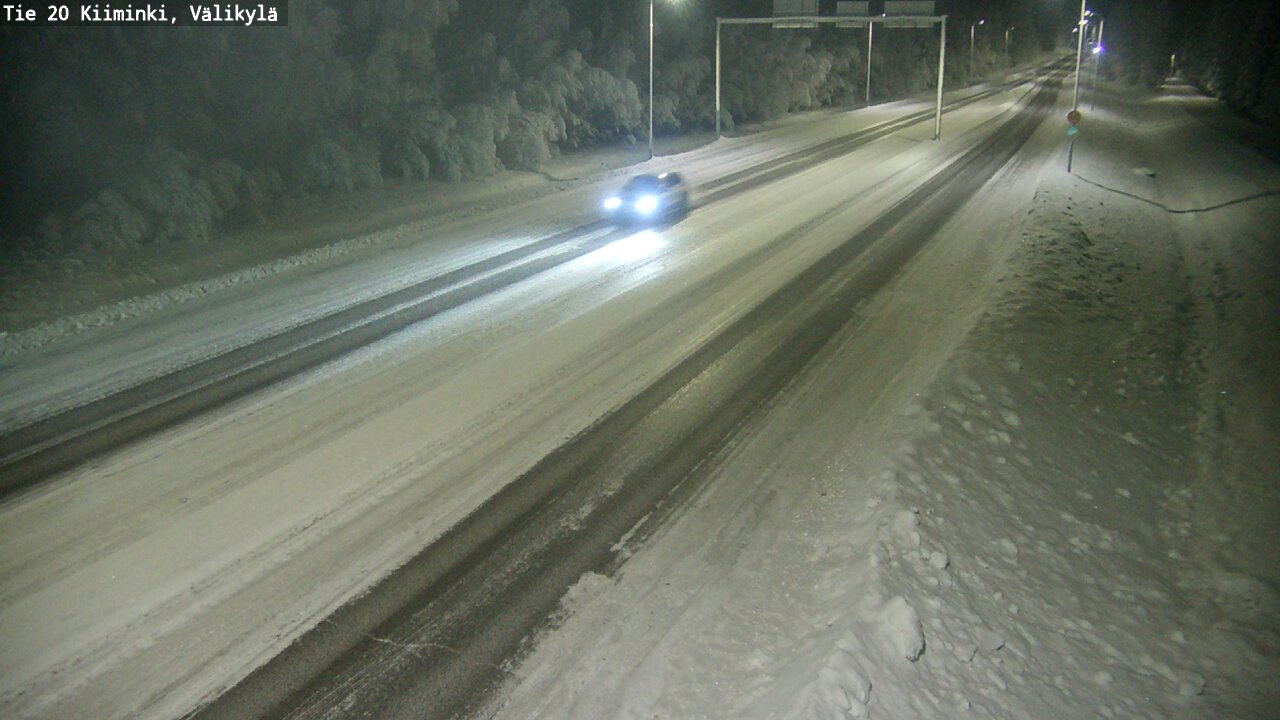 Kelikamerat Kuva Tie 20 Oulu Kiiminki, Välikylä, Oulu, Pohjois-Pohjanmaa