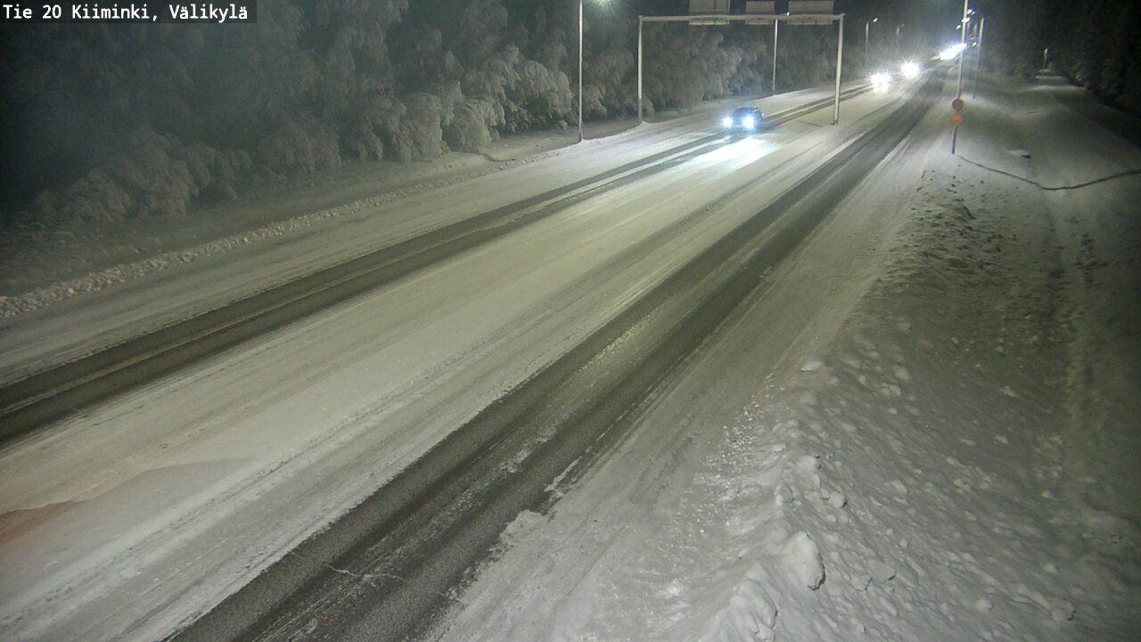 Kelikamerat Kuva Tie 20 Oulu Kiiminki, Välikylä, Oulu, Pohjois-Pohjanmaa