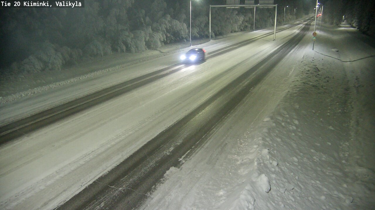 Kelikamerat Kuva Tie 20 Oulu Kiiminki, Välikylä, Oulu, Pohjois-Pohjanmaa