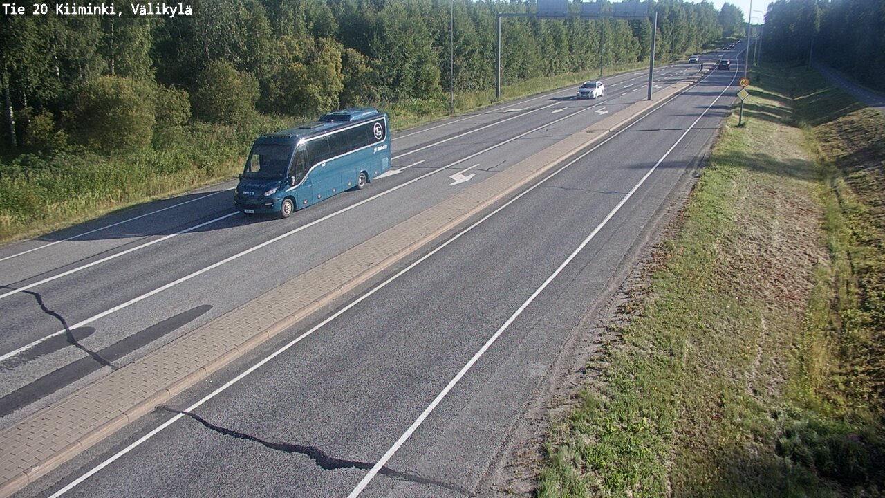 Weather Camera Image Road 20 Oulu Kiiminki, Välikylä, Oulu, Pohjois-Pohjanmaa