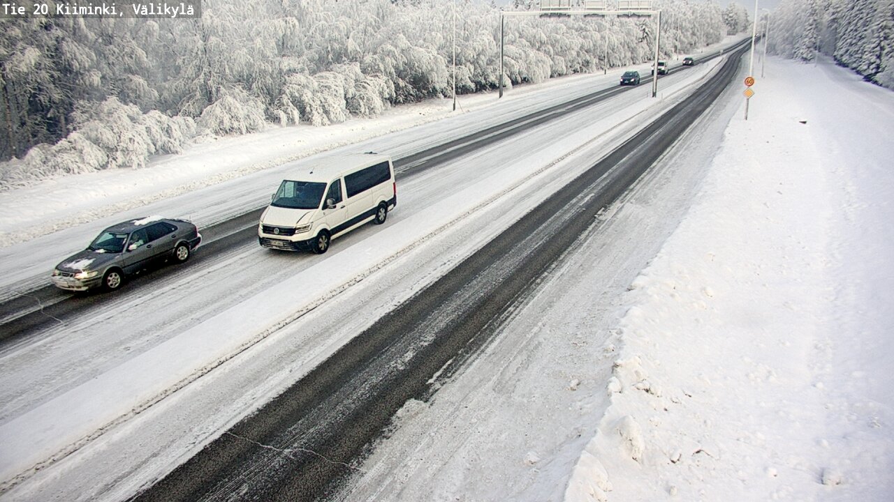 Weather Camera Image Road 20 Oulu Kiiminki, Välikylä, Oulu, Pohjois-Pohjanmaa