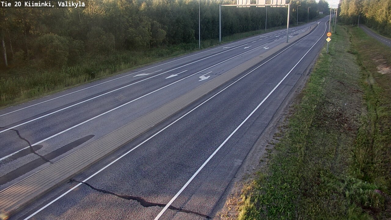 Kelikamerat Kuva Tie 20 Oulu Kiiminki, Välikylä, Oulu, Pohjois-Pohjanmaa