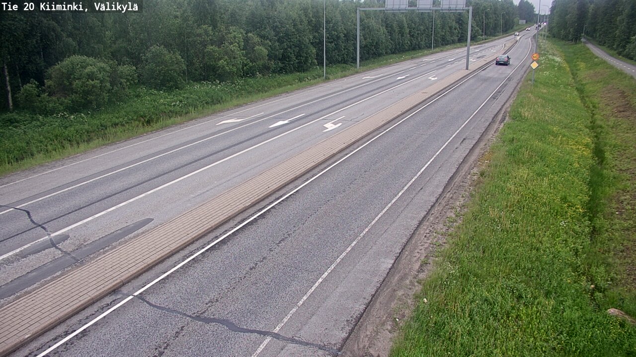 Kelikamerat Kuva Tie 20 Oulu Kiiminki, Välikylä, Oulu, Pohjois-Pohjanmaa