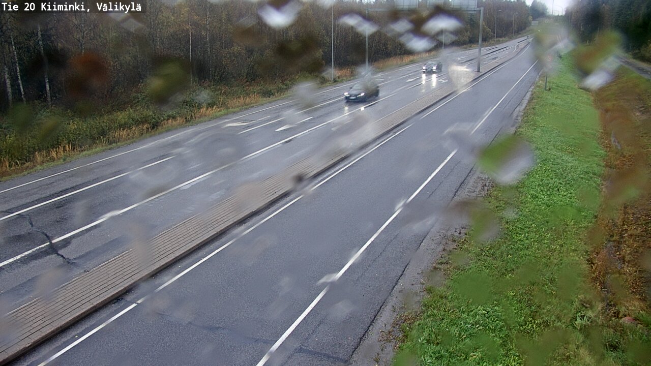 Weather Camera Image Väg 20 Uleåborg Kiiminki, Välikylä, Oulu, Pohjois-Pohjanmaa