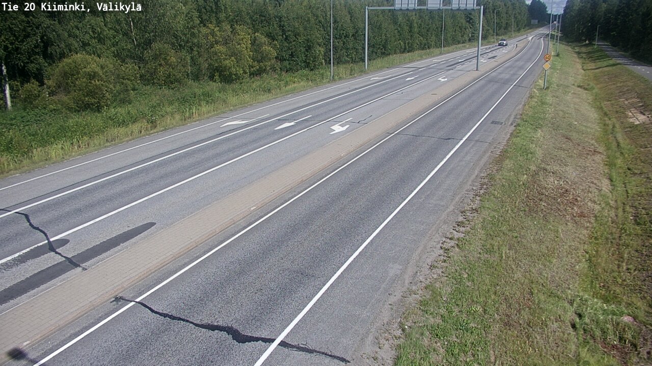 Kelikamerat Kuva Tie 20 Oulu Kiiminki, Välikylä, Oulu, Pohjois-Pohjanmaa