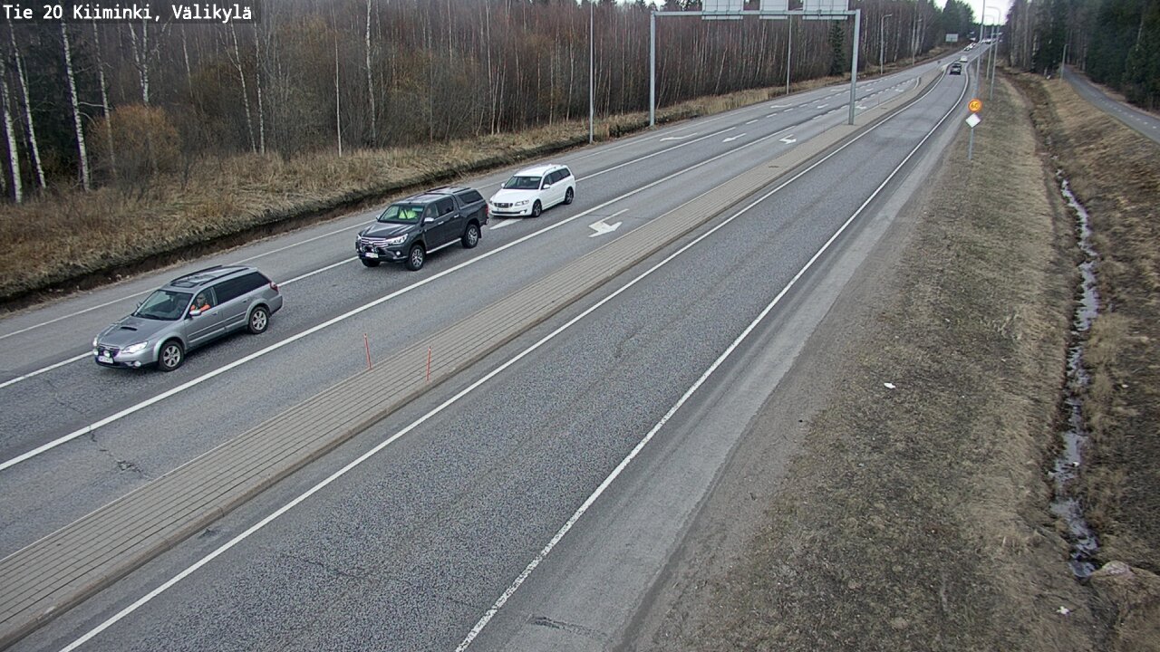 Kelikamerat Kuva Tie 20 Oulu Kiiminki, Välikylä, Oulu, Pohjois-Pohjanmaa
