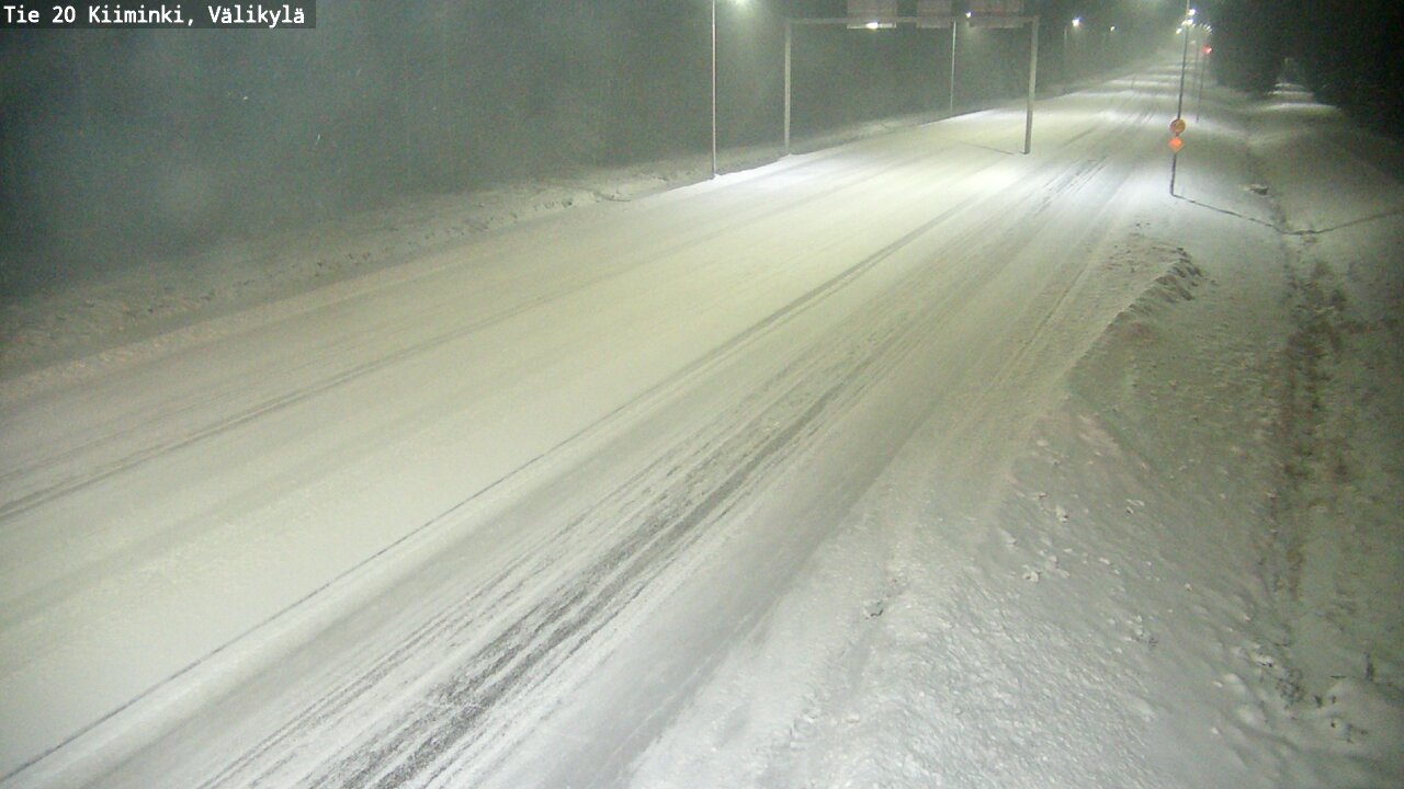 Kelikamerat Kuva Tie 20 Oulu Kiiminki, Välikylä, Oulu, Pohjois-Pohjanmaa