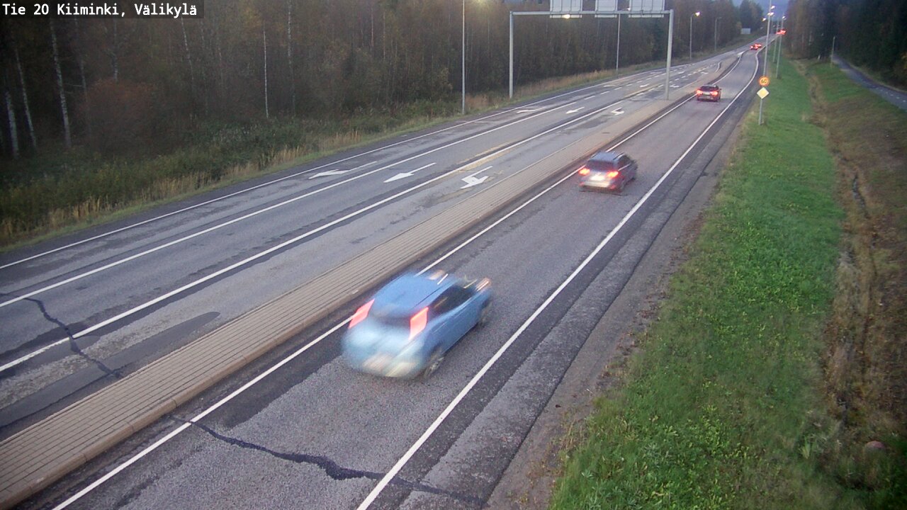 Kelikamerat Kuva Tie 20 Oulu Kiiminki, Välikylä, Oulu, Pohjois-Pohjanmaa