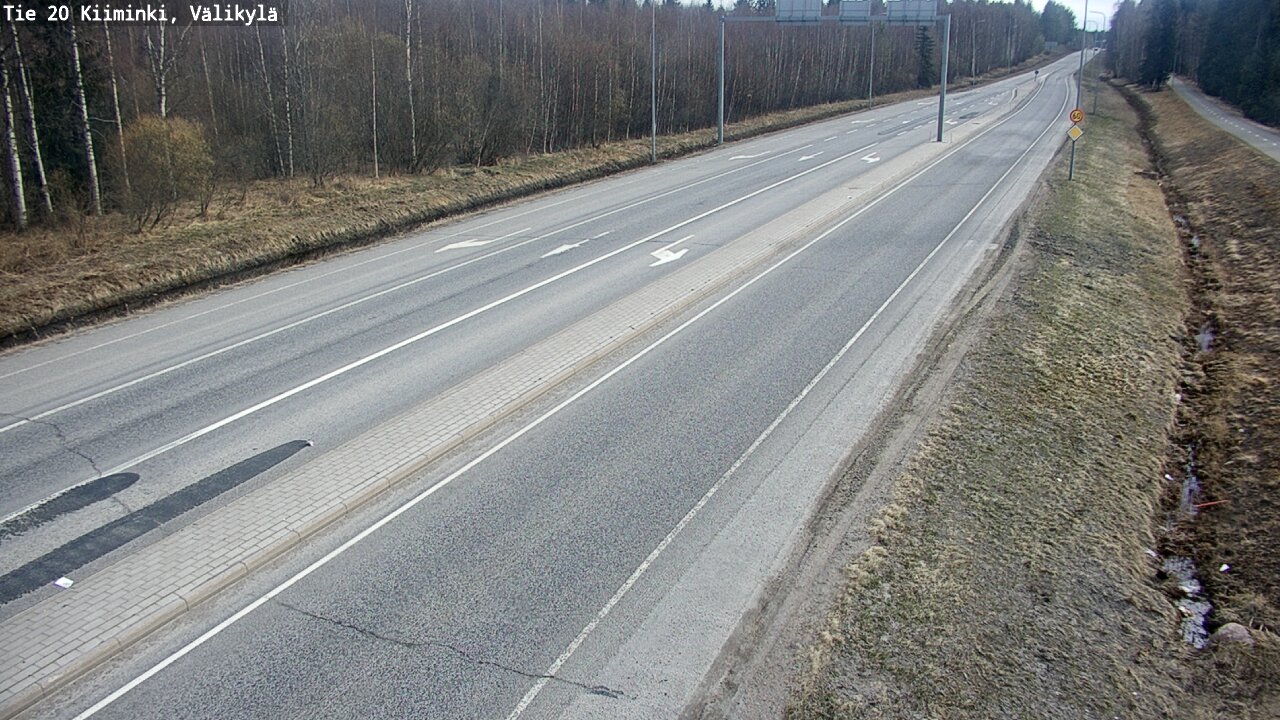 Kelikamerat Kuva Tie 20 Oulu Kiiminki, Välikylä, Oulu, Pohjois-Pohjanmaa