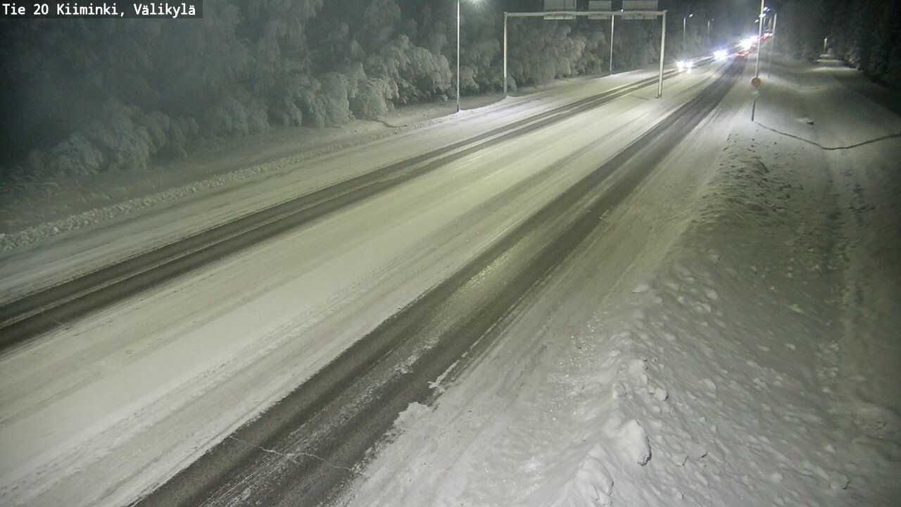 Kelikamerat Kuva Tie 20 Oulu Kiiminki, Välikylä, Oulu, Pohjois-Pohjanmaa