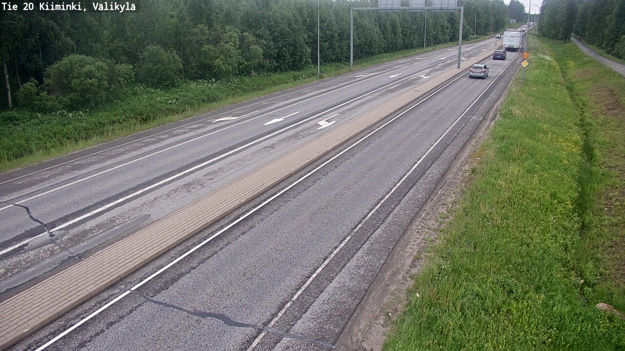 Kelikamerat Kuva Tie 20 Oulu Kiiminki, Välikylä, Oulu, Pohjois-Pohjanmaa