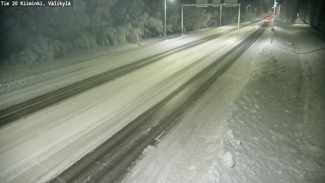 Kelikamerat Kuva Tie 20 Oulu Kiiminki, Välikylä, Oulu, Pohjois-Pohjanmaa