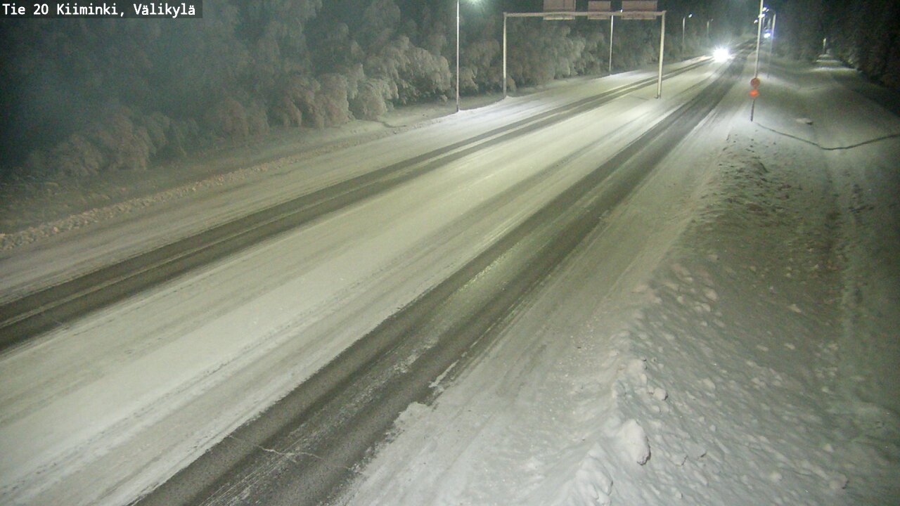 Kelikamerat Kuva Tie 20 Oulu Kiiminki, Välikylä, Oulu, Pohjois-Pohjanmaa