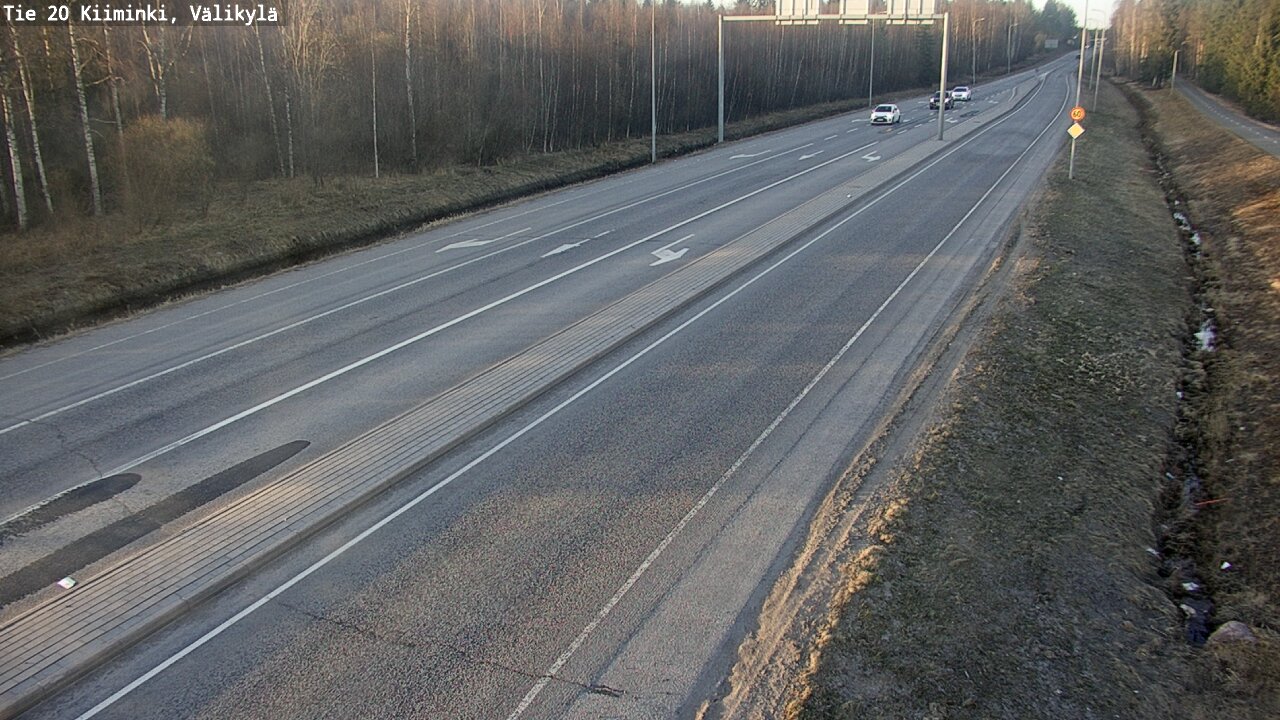 Weather Camera Image Road 20 Oulu Kiiminki, Välikylä, Oulu, Pohjois-Pohjanmaa