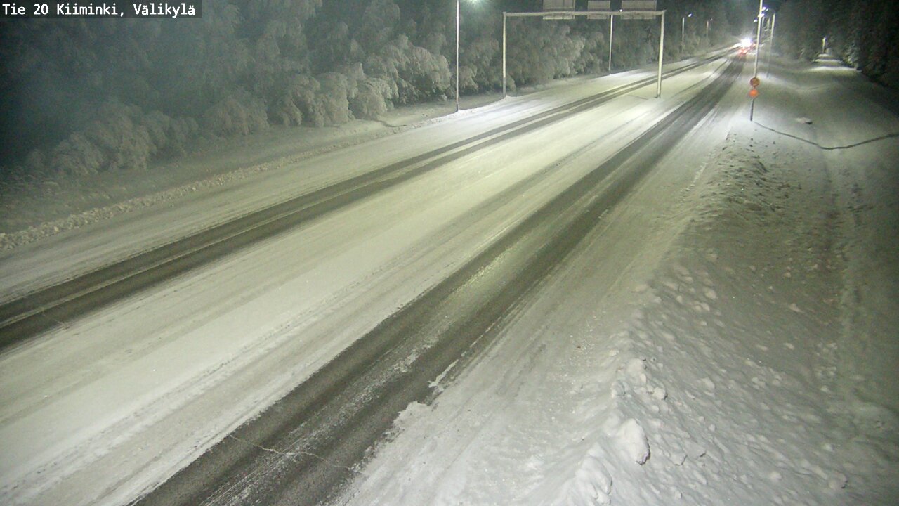 Kelikamerat Kuva Tie 20 Oulu Kiiminki, Välikylä, Oulu, Pohjois-Pohjanmaa