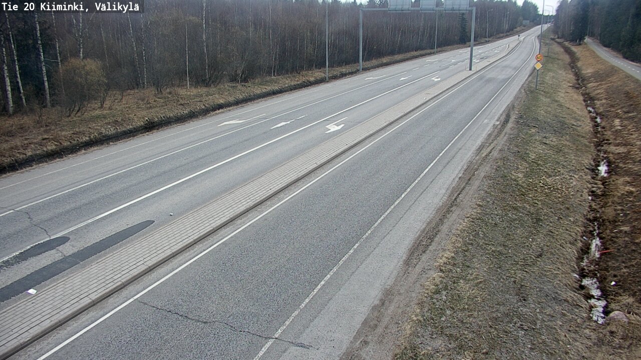 Kelikamerat Kuva Tie 20 Oulu Kiiminki, Välikylä, Oulu, Pohjois-Pohjanmaa