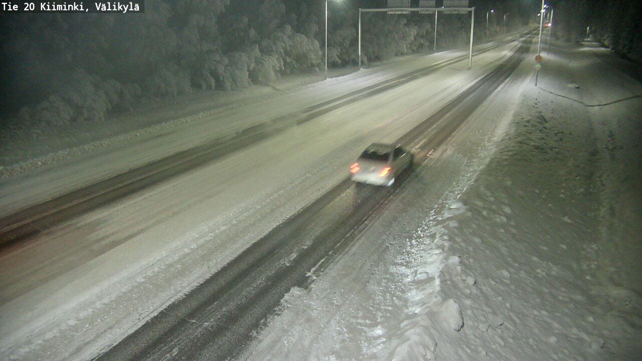 Kelikamerat Kuva Tie 20 Oulu Kiiminki, Välikylä, Oulu, Pohjois-Pohjanmaa