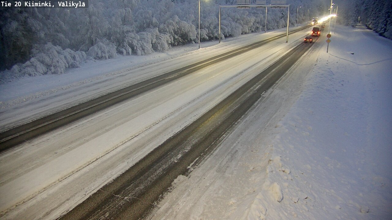 Kelikamerat Kuva Tie 20 Oulu Kiiminki, Välikylä, Oulu, Pohjois-Pohjanmaa