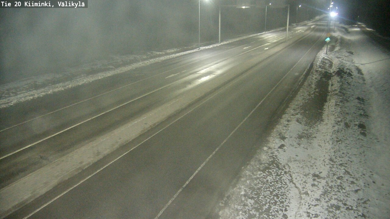 Kelikamerat Kuva Tie 20 Oulu Kiiminki, Välikylä, Oulu, Pohjois-Pohjanmaa