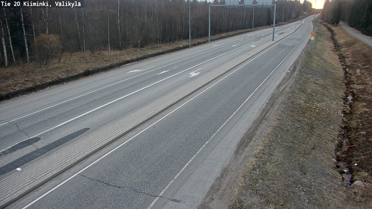 Kelikamerat Kuva Tie 20 Oulu Kiiminki, Välikylä, Oulu, Pohjois-Pohjanmaa