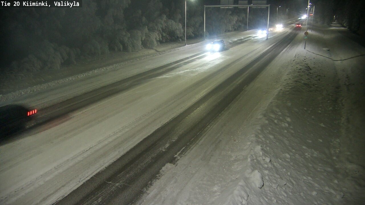 Kelikamerat Kuva Tie 20 Oulu Kiiminki, Välikylä, Oulu, Pohjois-Pohjanmaa