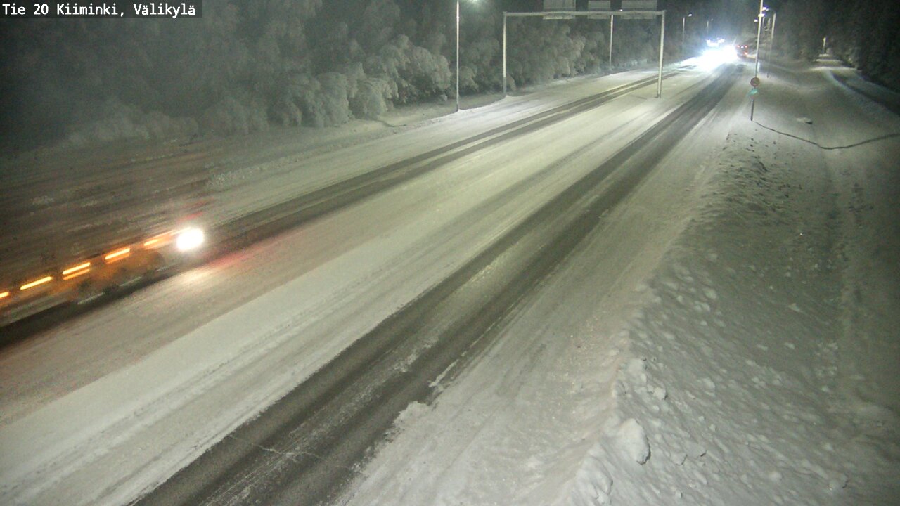 Kelikamerat Kuva Tie 20 Oulu Kiiminki, Välikylä, Oulu, Pohjois-Pohjanmaa