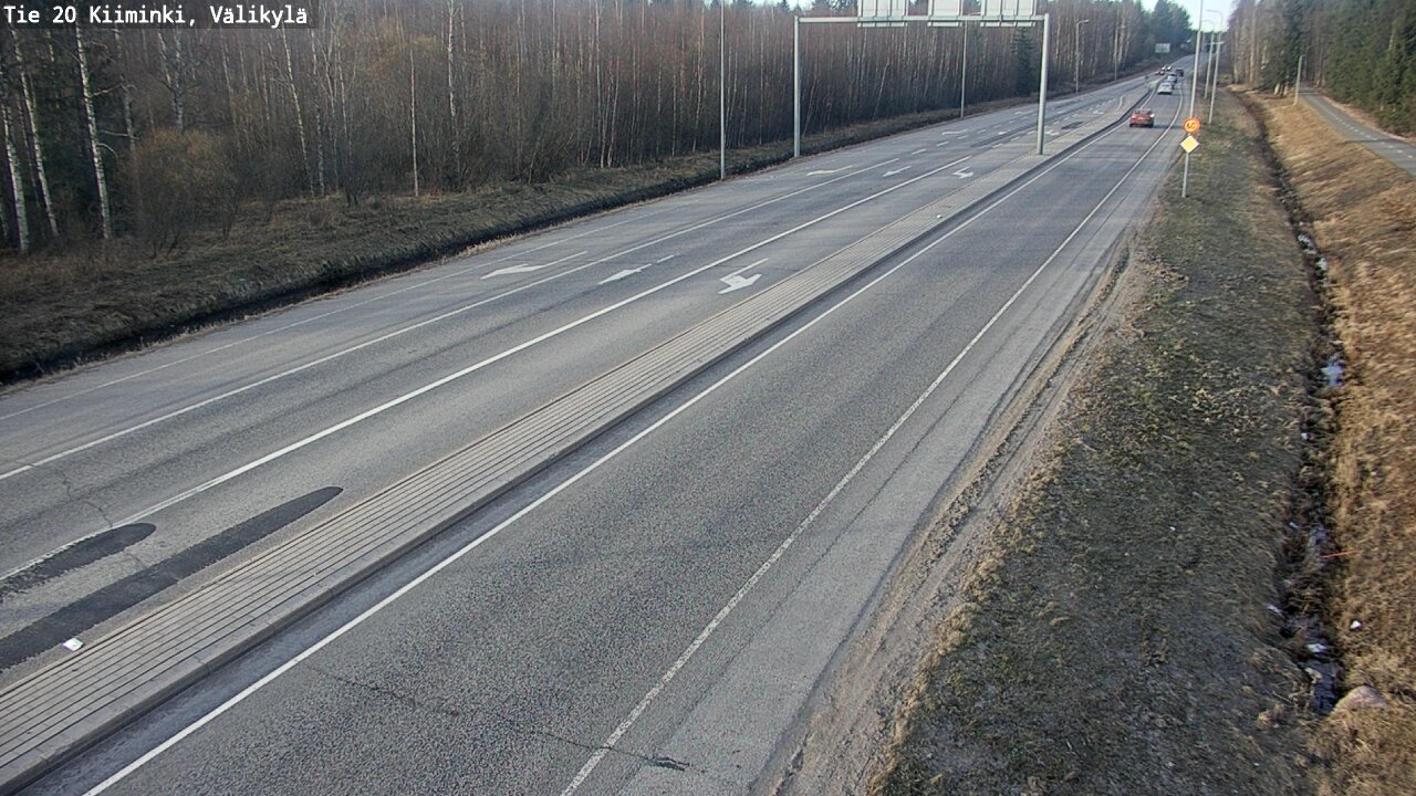 Weather Camera Image Road 20 Oulu Kiiminki, Välikylä, Oulu, Pohjois-Pohjanmaa