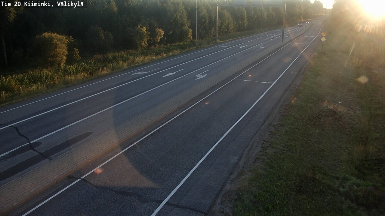 Kelikamerat Kuva Tie 20 Oulu Kiiminki, Välikylä, Oulu, Pohjois-Pohjanmaa