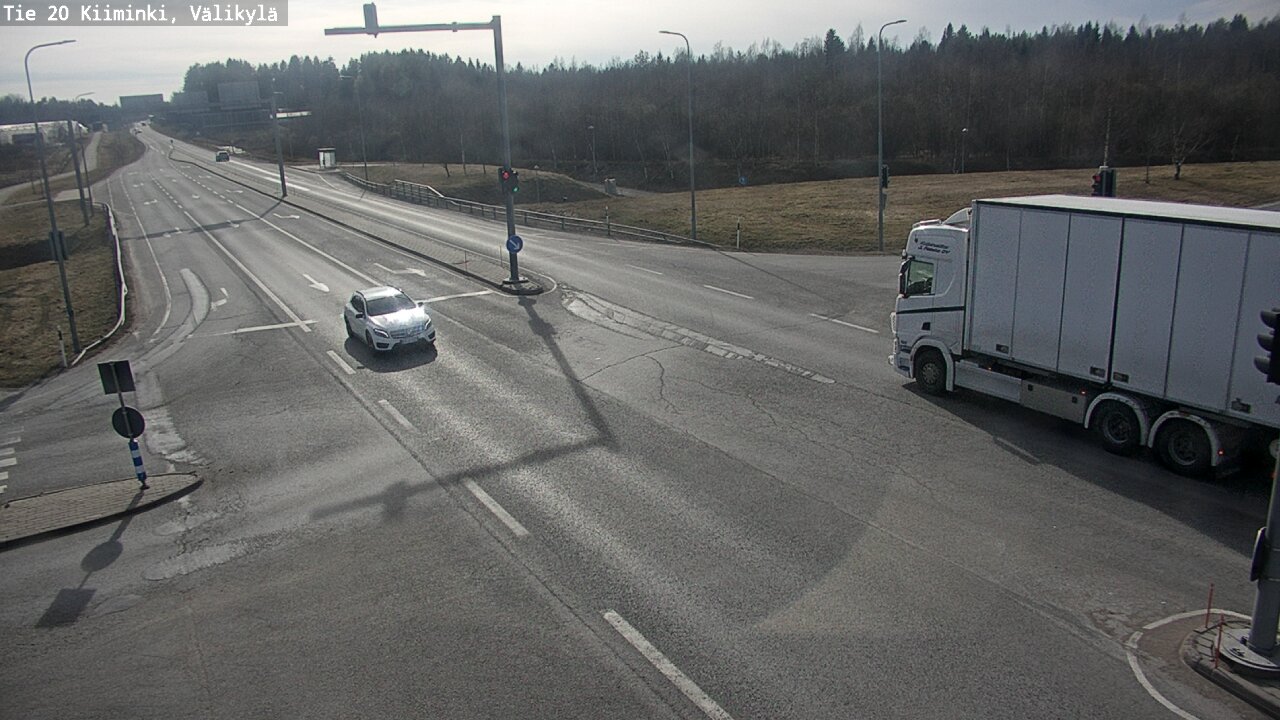 Weather Camera Image Road 20 Oulu Kiiminki, Välikylä, Oulu, Pohjois-Pohjanmaa