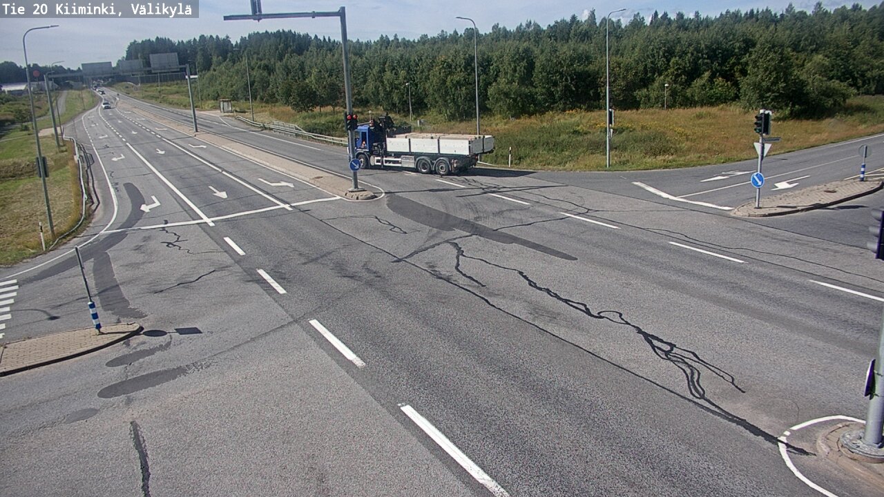 Kelikamerat Kuva Tie 20 Oulu Kiiminki, Välikylä, Oulu, Pohjois-Pohjanmaa