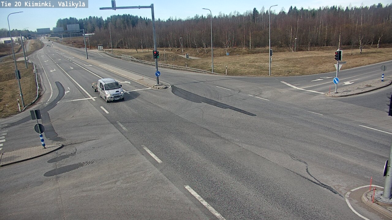 Weather Camera Image Road 20 Oulu Kiiminki, Välikylä, Oulu, Pohjois-Pohjanmaa