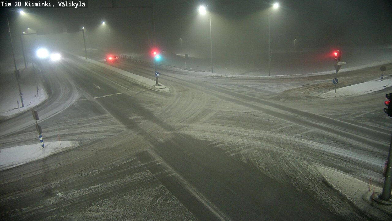 Weather Camera Image Road 20 Oulu Kiiminki, Välikylä, Oulu, Pohjois-Pohjanmaa