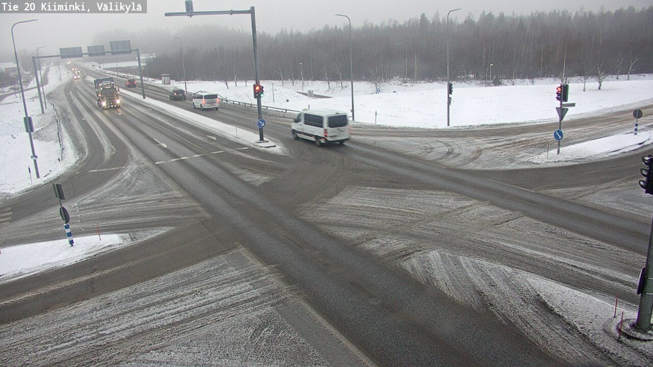 Weather Camera Image Road 20 Oulu Kiiminki, Välikylä, Oulu, Pohjois-Pohjanmaa