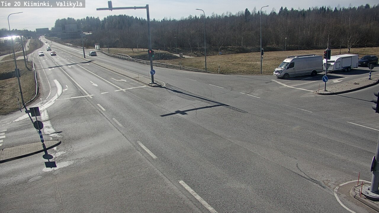 Weather Camera Image Road 20 Oulu Kiiminki, Välikylä, Oulu, Pohjois-Pohjanmaa