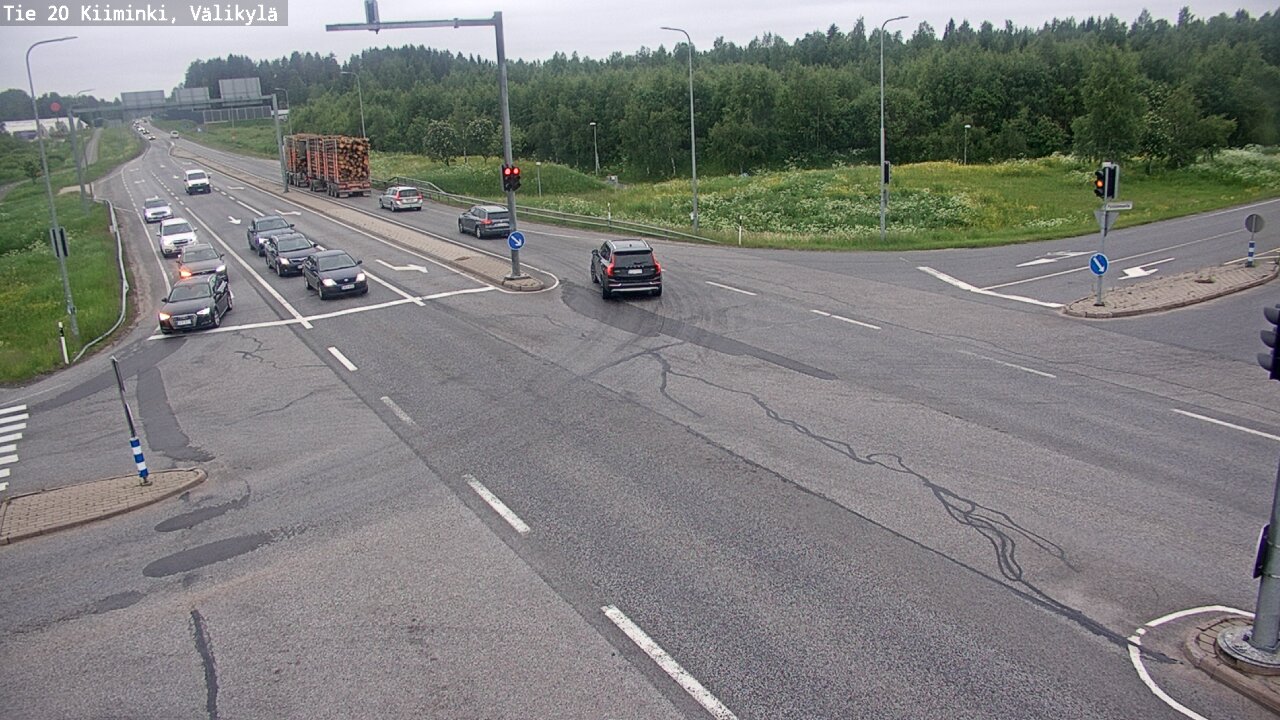Kelikamerat Kuva Tie 20 Oulu Kiiminki, Välikylä, Oulu, Pohjois-Pohjanmaa