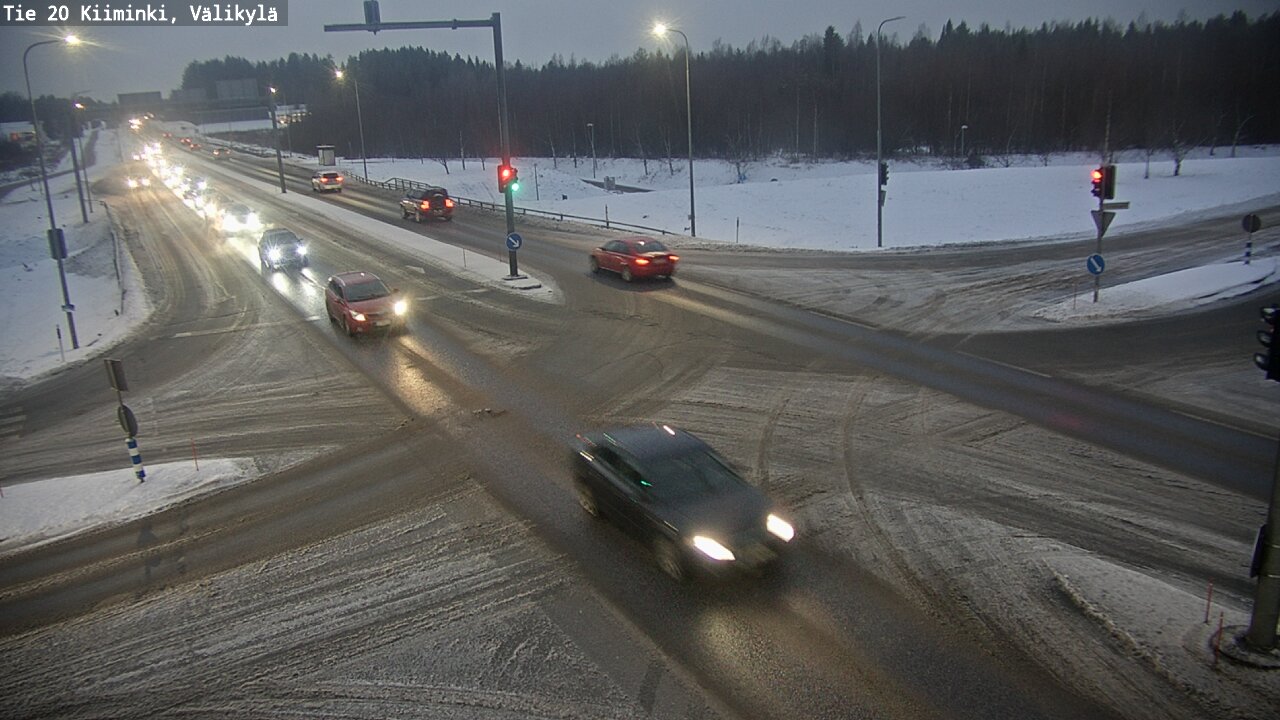 Weather Camera Image Road 20 Oulu Kiiminki, Välikylä, Oulu, Pohjois-Pohjanmaa